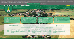 Desktop Screenshot of obecbolehost.cz